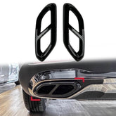 NEU Auspuffblenden Endrohre Abdeckung Endschalldämpfer Rahmen für Mercedes GLC X254 AMG-Line ab 2022