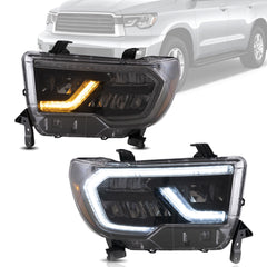 LED Scheinwerfer Frontscheinwerfer für Toyota Tundra 2007–2013 Toyota Sequoia 2008–2020