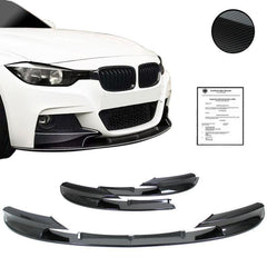 NEU Frontspoiler Spoiler Lippe Carbon Optik für Stoßstange 3er F30 F31 2011-2019