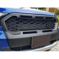 NEU Schwarz Waben Grill Kühlergrill ohne Emblem für Ford Ranger T7 2.2 3.2 TDCi 2016-2019