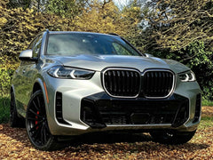 LED Kühlergrill Grill Frontgrill Schwarz Einsteg für BMW X5 G05 2023-2026 LCI