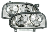 NEU Halogen Scheinwerfer für VW Golf 3 III 1991-1997 H7 Mit E-Prüfzeichen
