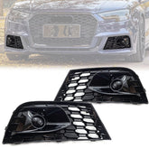 Lüftungsgitter Nebelscheinwerfer Gitter für Audi A3 8V Sportback S-Line 2017-2020