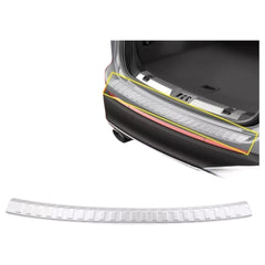 Ladekantenschutz für Skoda Octavia 4 Kombi ab 2020 Stoßstangenschutz Edelstahl