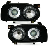 NEU Doppel Scheinwerfer Set für VW Golf 3 1991-1999 alle Projektor mit E-Prüfzeichen