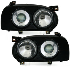 NEU Doppel Scheinwerfer Set für VW Golf 3 1991-1999 alle Projektor mit E-Prüfzeichen