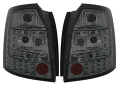 NEU LED Rückleuchten Set Klarglas Schwarz für Audi A4 8E B6 Avant 2001-2004 mit E-Prüfzeichen