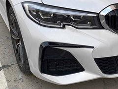 Front Spoiler Stoßstange Aero FlapsPassend für 3er G20 G21 Sport Paket 2019-2022