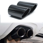 Auspuffblenden Endrohre Schwarz für AUDI A3 Sportback 8P 8V A4 B7 Avant