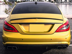 Auspuffblenden Endrohrblenden Y Eckig Schwarz Für Mercedes CLS C219 C218 W221 S63 AMG