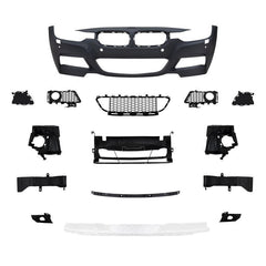 NUE Front Stoßstange Passend für 3er F30 F80 Limousine F31 Touring 2011-2019 mit ABE