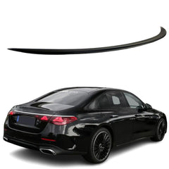 Neu Heckspoiler Spoiler Spoilerlippe Schwarz für Mercedes E-Klasse W214 2023 2024