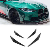 NEU 100% Carbon Front Stoßstange Flaps Splitter Canards Passend für G80 M3 G82 M4 2021+