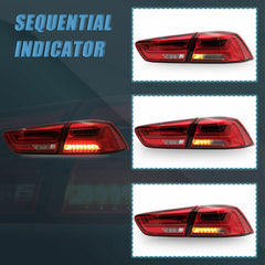 LED Rückleuchten Heckleuchten Rücklicht für Mitsubishi Lancer & EVO X 2008-2020