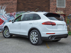 Auspuff Auspuffblenden Endrohre Chrom für Porsche Cayenne 92A V6 2014-2017
