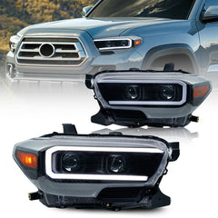 NEU LED Scheinwerfer DRL Reflektor für Toyota Tacoma 2015-2020