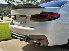 Heckdiffusor Diffusor Carbon Look Passend für 5er G30 G31 mit Sport Paket ab 2017 di51