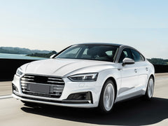 Lüftungsgitter Nebelscheinwerfer Gitter Sport Blenden Schwarz für Audi A5 F5 S-Line 2016-2019 VFL