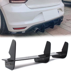Heckdiffusor Heckansatz Diffusor Heckschürze für VW Polo V 6R 6C GTI 2009-2017