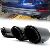 Sport Auspuff Auspuffblenden Endrohre für Porsche Cayenne PO536 9YA E-Hybrid S E-Hybrid 2017-2024 et142