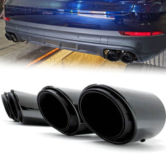 Sport Auspuff Auspuffblenden Endrohre für Porsche Cayenne PO536 9YA E-Hybrid S E-Hybrid 2017-2024 et142