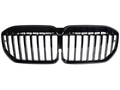 Kühlergrill Nieren Grille Frontgrill Glanz Schwarz Passend für 7er G11 G12 LCI ab 2019