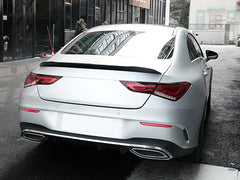 Schwarz Heckspoiler Spoiler Lippe Spoilerlippe für Mercedes CLA W118 C118 CLA45