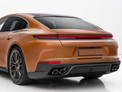 Silber Auspuffblenden Endrohre für Porsche Panamera 971 972 16-24