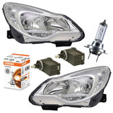 NEU Scheinwerfer Set OSRAM Original Line H7 + Motoren für Opel Corsa D 2011-2014 mit E-Prüfzeichen
