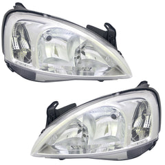 NEU Scheinwerfer Set für Opel Corsa C Combo 2005-2011 H1 H7 mit E-Prüfzeichen