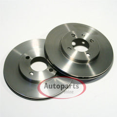 NEU 256mm + 226mm Bremsen Set ABS Ringe vorne hinten für VW Golf III Golf IV Cabrio 1993-2002