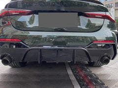 Diffusor Heckdiffusor Stoßstange Schwarz Glanz Passend für 4er G22 G23 mit Sport Paket 2021+