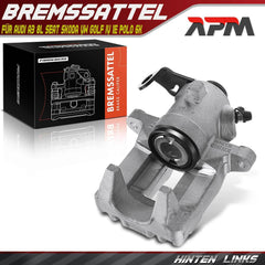 Bremssattel Hinten Links für Audi A3 8L TT VW Golf 4 1J Polo Seat Cordoba Skoda