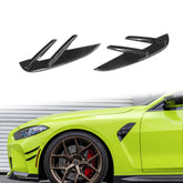NEU 100% Carbon Front Stoßstange Fender Flosse Aero Flaps Passend für G82 G83 M4 ab 2021