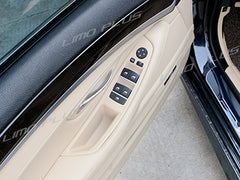 Beige Innentürgriff Verkleidungssatz + Tasten Rahmen Passend für 5er F10 F11 F18 M5 2010-2016 it36