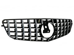Grill Kühlergrill Frontgrill GT Optik Chrom für Mercedes W204 S204 2007-2014