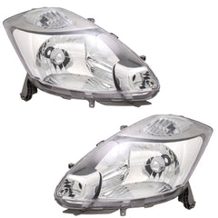 NEU Halogen Scheinwerfer für Subaru Justy 4 2007+ Daihatsu Siron 2005+ H4 mit E-Prüfzeichen