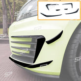 6x Front Stoßstange Flics Flaps Flossen Flaps Canards Schwarz für VW Golf VII 7 GTI 2013-2016