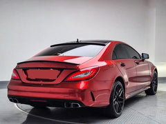 Heckdiffsor Endrohre Chrom für Mercedes CLS W218 C218 AMG Line 2011-2017