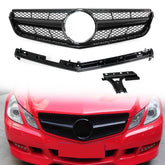 Schwarz Grill Kühlergrill Frontgrill für Mercedes E Kl. C207 A207 vor MOPF 09-13