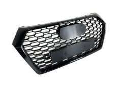 Kühlergrill Wabengrill Front Grill Schwarz Glanz für Audi Q5 FY 2017-2020