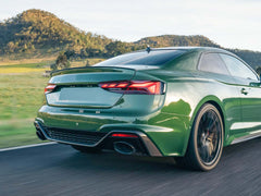 Schwarz Diffusor Heckdiffusor Auspuffblende für Audi A5 F5 S Line 2020+