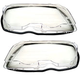 NEU Scheinwerfer Streuscheiben Set Passend für 3er E46 Coupe Cabrio 1998-2003 mit E-Prüfzeichen