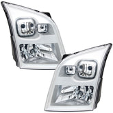 NEU Halogen Scheinwerfer Frontscheinwerfer für Ford Transit TT9 ab 2006 H4 + LWR Motoren