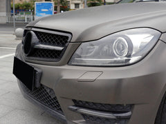 Grill Kühlergrill Frontgrill Schwarz für Mercedes C Klasse W204 C63 AMG 2007-2011