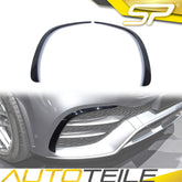 Flossen Flics & Flaps Vorne Schwarz für Mercedes GLE V167 C167 mit AMG Line ab 2019 pz34