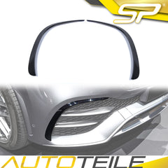 Flossen Flics & Flaps Vorne Schwarz für Mercedes GLE V167 C167 mit AMG Line ab 2019 pz34