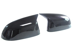 Schwarz Glanz Spiegelkappen Außenspiegel Passend für X5 G05 X6 G06 X3 G01 X4 G02 X7 G07 2018-2021 mc73