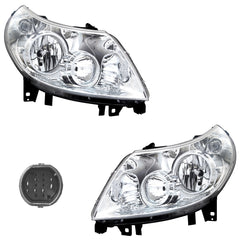 NEU Scheinwerfer Set für Fiat Ducato Peugeot Boxer Citroen Jumper 2006-2010 H1 H7 mit E-Prüfzeichen