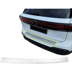 Edelstahl Ladekantenschutz für VW Tiguan 3 ab 2024 Heckstoßstangenschutz